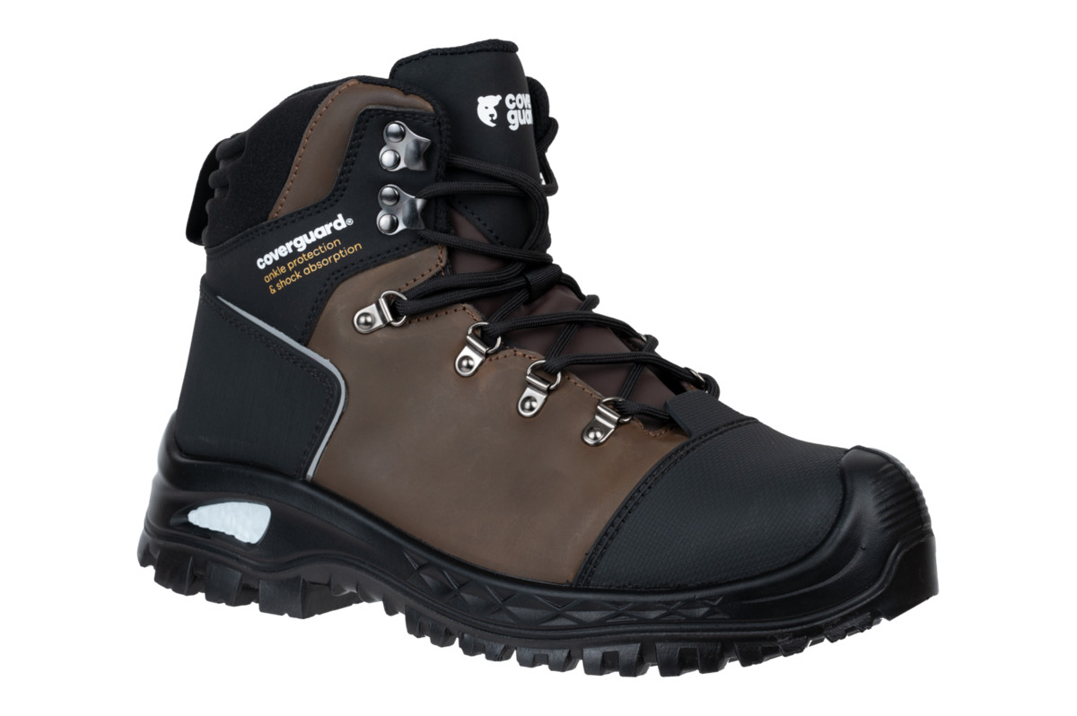Chaussure de sécurité haute X-CLAW PROTECT pour chantiers BTP et travaux extérieurs en hiver