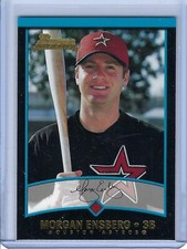 2001 BOWMAN DRAFT HOUSTON ASTROS MORGAN ENSBERG ROOKIE CARD # BDP41