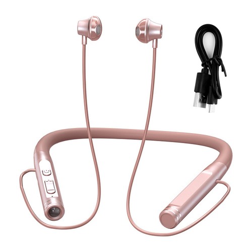 Neckband Wireless Bluetooth Headphones Mic Headset Stereo Earbuds Earphone - Photo 15 sur 15