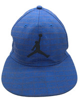 Michael Jordan Fitted Youth Blue Embroidered Baseball Cap