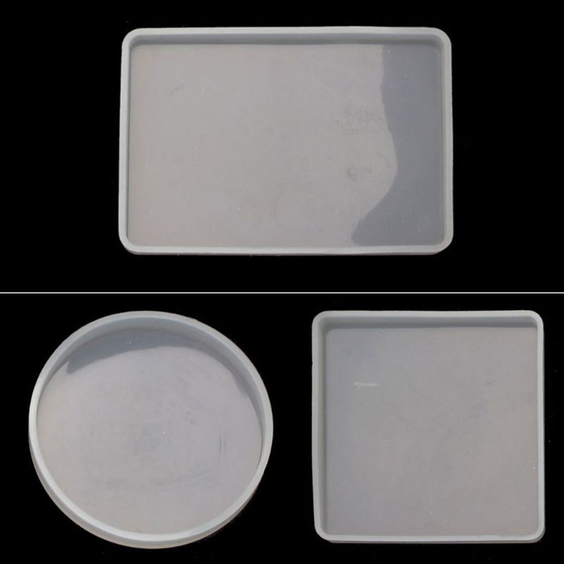 Epoxy Resin Coffee Placemat Mold Suitable for Home Decoration Table