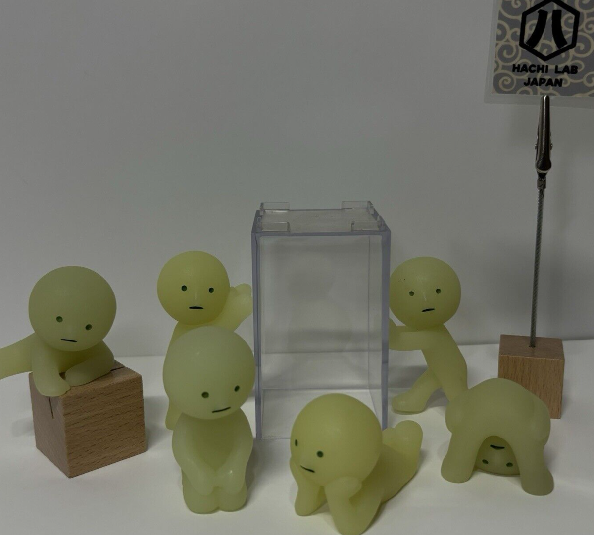 SMISKI Series 2 Normal Complete Set GLOW IN THE DARK Figure set