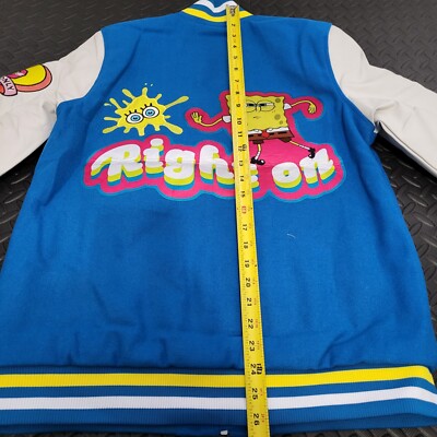 XLARGE×SpongeBob VARSITY JACKET $_12.JPG?set_id=880000500F
