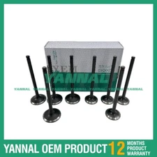 New A2000 Intake Valve & Exhaust Valve Kit For Cummins excavator engine parts