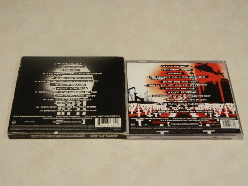 CD Anti-Flag For Blood & Empire [Bonus Track] Foto 2 de 2