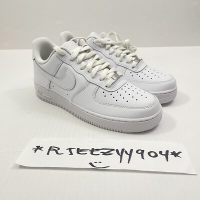 DS Mens Size 8 | Nike Air Force 1 Low '07 Triple White Shoes
