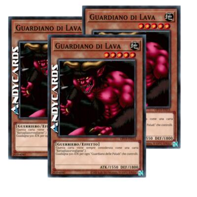 3x LAVA WÄCHTER   (Lava Battleguard)   Common   OP19 IT015   Unl   Yugioh!