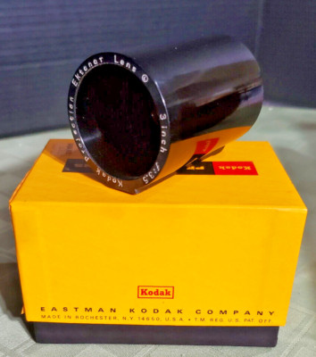 KODAK EKTANAR 3'' f/3.5 PROJECTOR LENS FOR SLIDE Projectors Back Focusing