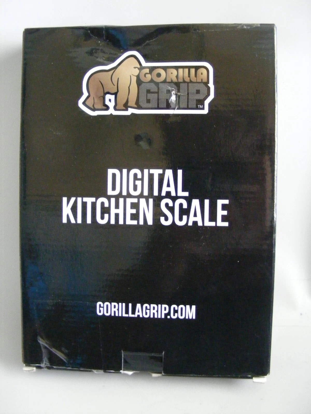 Gorilla Grip Black Digital Kitchen Shipping Scale 22lbs New Open Box SYW3521