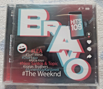 Bravo Hits Vol.109  NEU OVP  2 CD´s (Dua Lipa,Alicia Keys,Jonas Brothers........