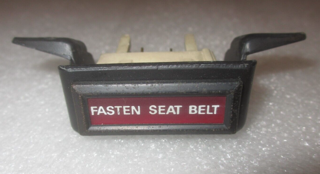 Fasten Seat Belt Dash Warning Light Lamp Ford Mustang Mach1 Cougar XR7