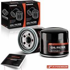 A-Premium 2x Engine Oil Filter for Honda CR-V 1997-2001 Civic 1988-2000 Accord