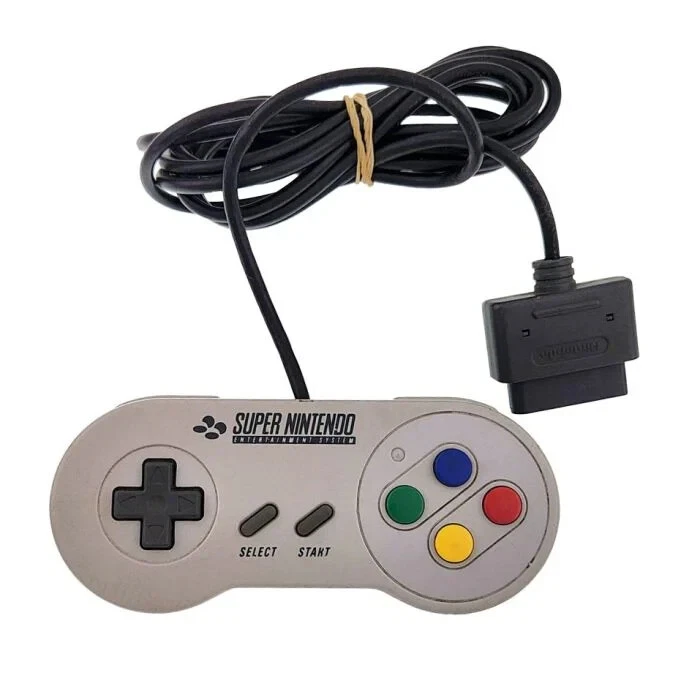 Controller SNES Originale Nintendo Super NES Joystick Cablato - In Garanzia - Immagine 2 di 3