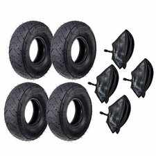 4pc 3.00-4 260x85 Tire Tube 3.00x4 10x3 Tires for Pocket Scooter Bike ATV Quad