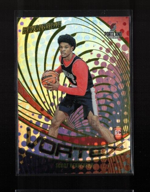 2023-24 Panini Revolution - Vortex #9 Scoot Henderson (RC)