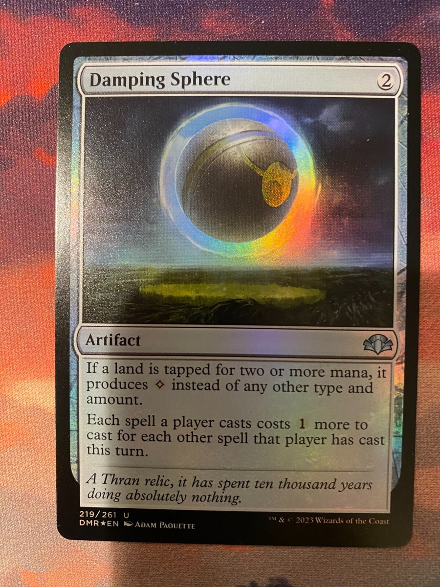 MTG Dominaria Remastered Damping Sphere Foil | eBay