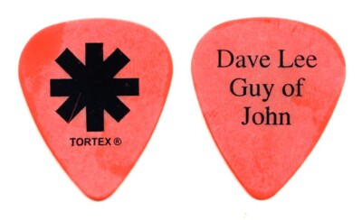 Red Hot Chili Peppers 2003年 ギターピック Red Hot Chili Peppers John Frusciante Dave Lee Guy Of John