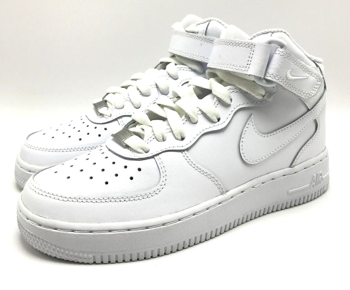 NEW* Youth Grade-School Nike Air Force 1 Mid LE (GS) White (DH2933