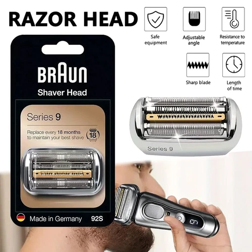Braun 92S Series 9 Elektrorasierer Scherkopf Ersatzscherteil kompatibel RasiereW - Bild 2 von 10