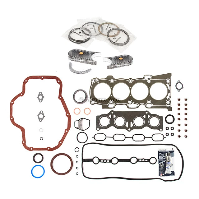 Full Gasket Set Bearings Rings Fit 2006 Toyota Rav4 2.4L DOHC - Image 2 of 4