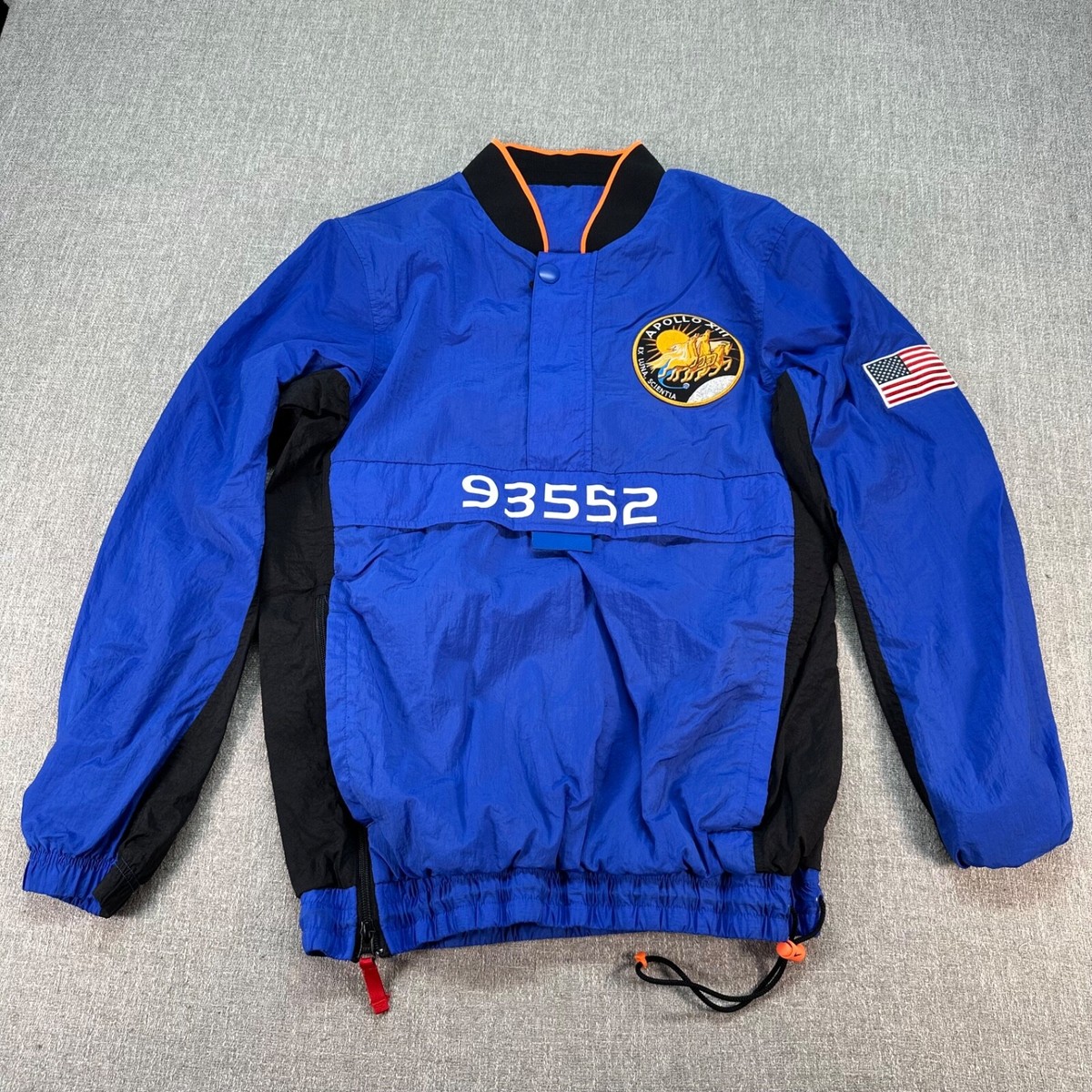 NIKE PG NASA ナイロンセットアップ M ブルー　ポールジョージ NIKE PG NASA ナイロンセットアップ M ブルー ポールジョージ