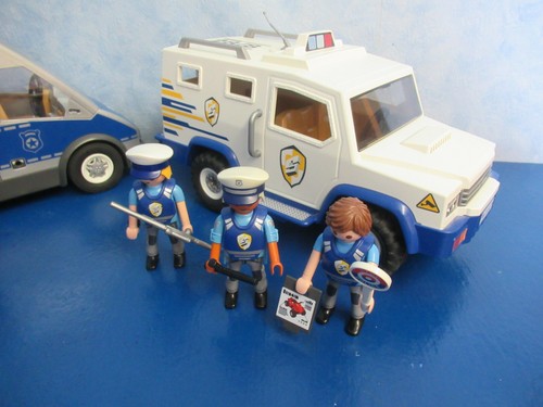9371 9236 Polizei Truck Mannschaftswagen Figuren zu 6872 5176 Playmobil 8255 - Bild 8 von 9