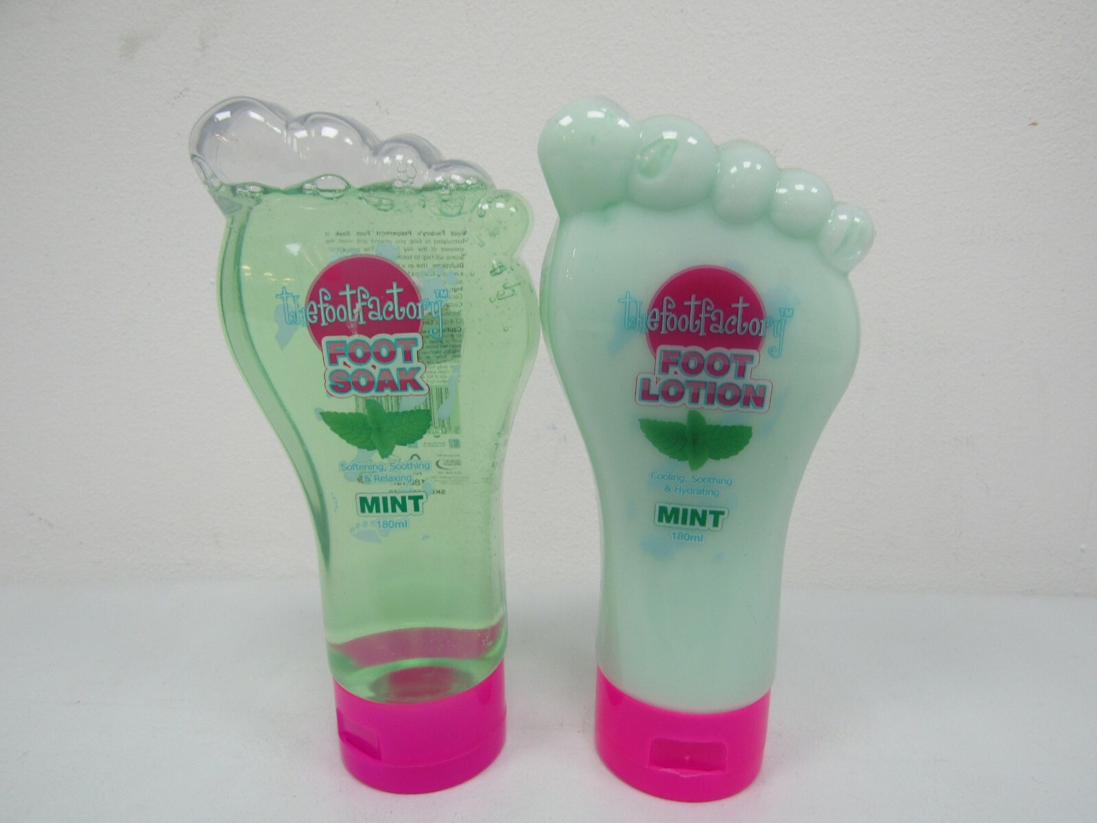 The Foot Factory Foot Soak 180ml, Lotion 180ml,