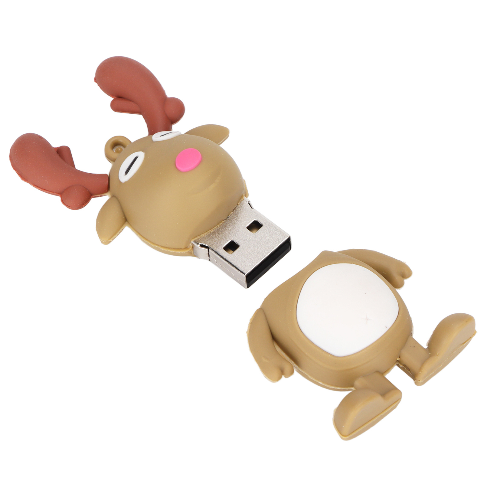 2G Christmas Elk USB Flash Drive 2GB-128GB Thumb Fit Storage