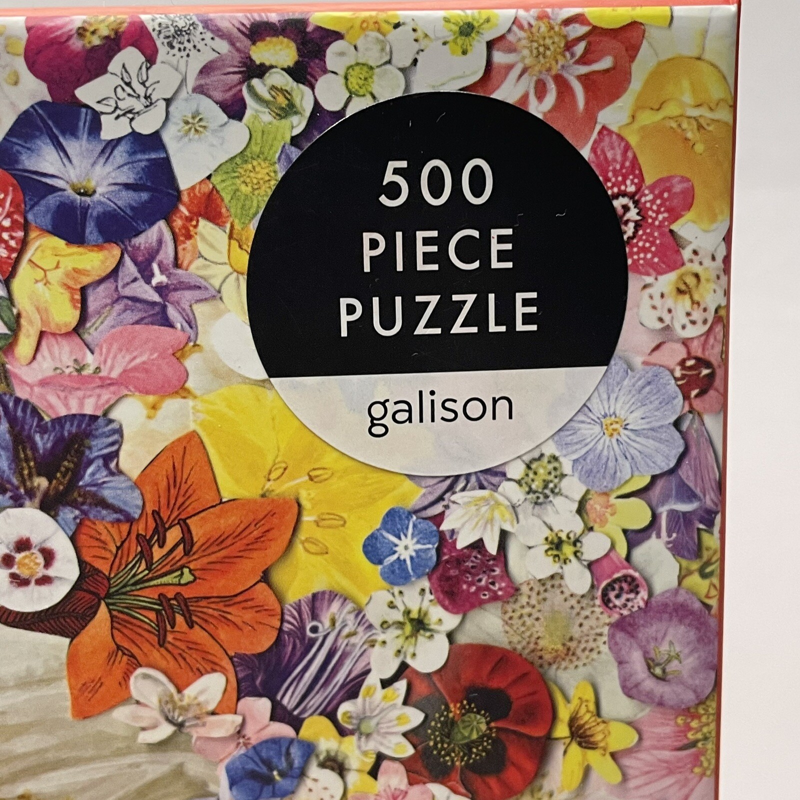 Jigsaw Puzzle Infinite Bloom 500 Piece Galison Flowers Floral 20x20