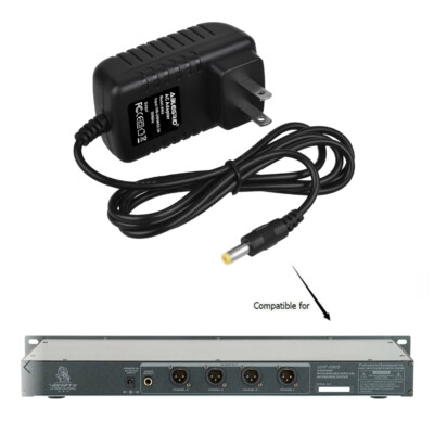 13.5V AC Adapter Power For VocoPro UHF-3200 UHF-3205 UHF-5800-HB