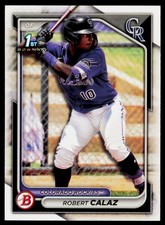 2024 Bowman Robert Calaz BP-131 Prospects Colorado Rockies