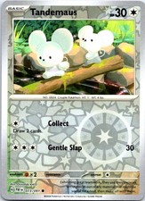 Pokemon TCG SV: Paldean Fates Tandemaus 073/091 Common Reverse Holo