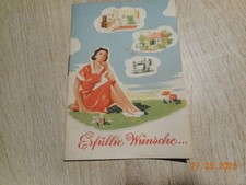 Sparkasse der DDR,Reklame-Heft,Werbung 1961 Variante 1  / 13,5 x 9 cm
