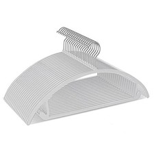 Plastic Hangers 50 Pack No Shoulder Bump Suit Hangers Non 50pack-grey Gray
