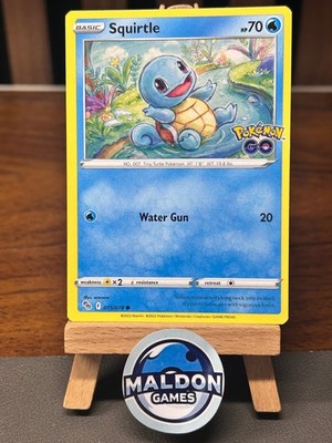 Squirtle 015/078 Pokemon GO Common NM 2022