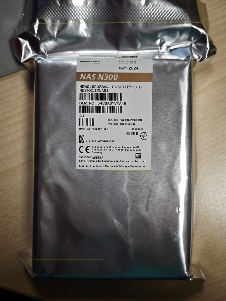 Disco Duro Toshiba N300 6TB - Imagen 2 de 2