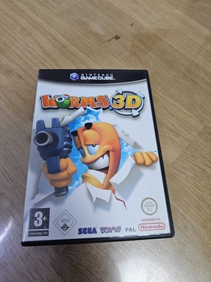 Nintendo Gamecube Worms 3D mit Anleitung Spiel