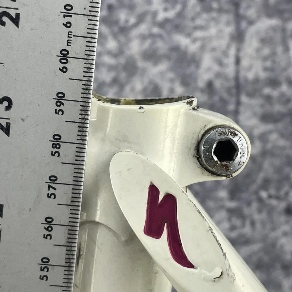 Cuadro de bicicleta de carretera Sirrus especializado de colección 59 cm CRMO acero años 90 carreras 126 Foto 3 de 4