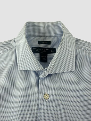 Lot De 2 Chemises Habillées Pronto Uomo - Taille XL - Manches Longues - Occasion Très Bon état