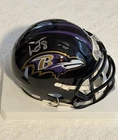 Lamar Jackson Signed Baltimore Ravens Mini Helmet COA