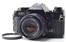 Canon AE-1 Program black Camera Body FD 50mm F2 Operation confirmed Japan e11