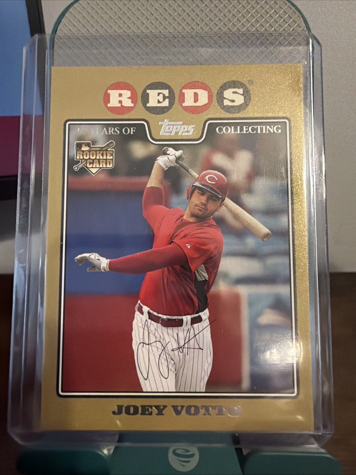 2008 Topps - Joey Votto #319 Gold Border /2008 (RC)