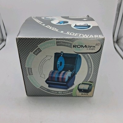 DiscGear Romdex 40 with DiscWare Lite Installation Software CD Media Storage NEW