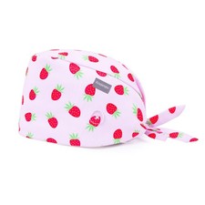Scrub Caps Women Adjustable Surgical Cap Buttons Breathable Cute Design 1 PCS