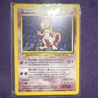 Wizards of the Coast Pokemon TCG Base Set Mewtwo 10/102 Holo Rare English 1999