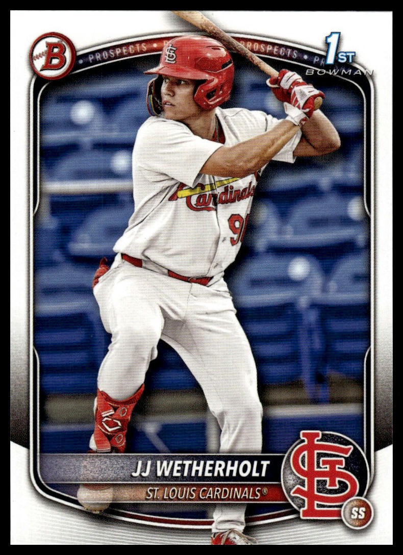 2025 Bowman JJ Wetherholt #BP-22 Prospects