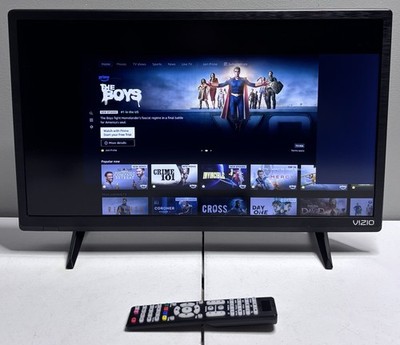 Vizio D24f-J09 24  1080p Smart TV Full HD WiFi HDMI / Composite - Remote Tested