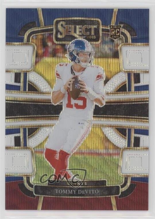 2023 Panini Select Concourse Tri-Color Prizm 74/259 Tommy DeVito #73 1bi0