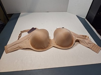 Paramour Felina Marvelous Side Smoother Contour Bra 245033 Nude Sz 36G NWT NEW