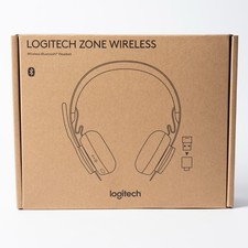 Logitech Zone Wireless Headset A00082 Bluetooth w/ USB Dongle Bag - New